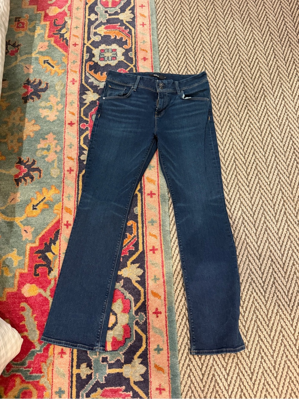 Hudson Beth Baby Boot Jeans Size 33 Dark Wash Bootcut